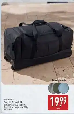 ALDI Sac De Voyage offre