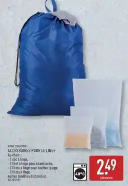 ALDI ACCESSOIRES POUR LE LINGE offre