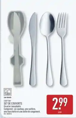 ALDI SET DE COUVERTS offre