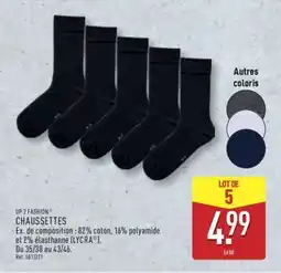 ALDI Chaussettes offre