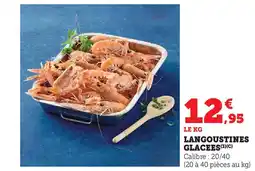 Langoustines glacees