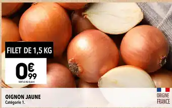Supeco Oignon Jaune offre