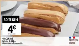 Supeco Fabriqué en France 4 Éclairs offre