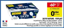 Supeco Yoplait SKYR NATURE offre