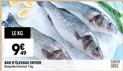 Supeco Bar d'élevage entier offre