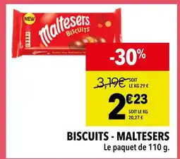 Supeco Maltesers Biscuits offre