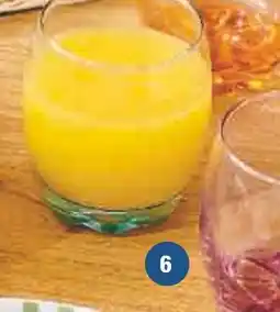 Super U 6 verres forme basse offre