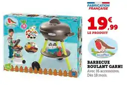 Super U ÉCOIFFIER Barbecue Roulant Garni offre