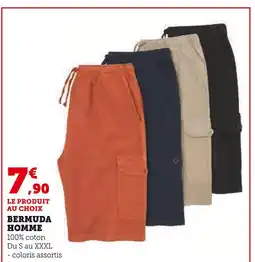 Super U BERMUDA HOMME offre
