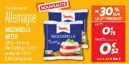 Netto NETTO Mozzarella offre