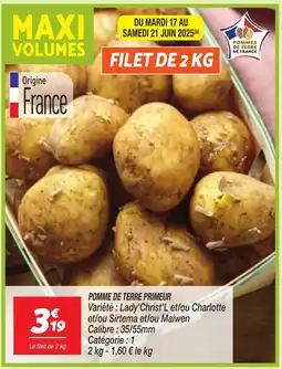 Netto Pommes de terre de france offre