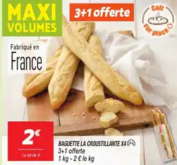 Netto Baguette la croustillante x4 offre
