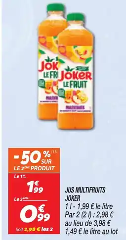 Netto JOKER Jus multifruits offre