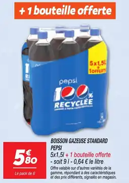 Netto PEPSI Boisson gazeuse standard offre