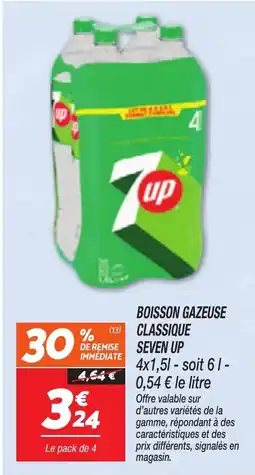 Netto SEVEN UP Boisson gazeuse classique offre