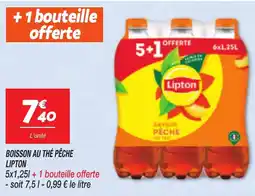 Netto LIPTON Boisson au thé pêche offre