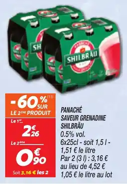 Netto SHILBRÄU Panaché saveur grenadine offre