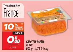 Netto NETTO Carottes râpées offre