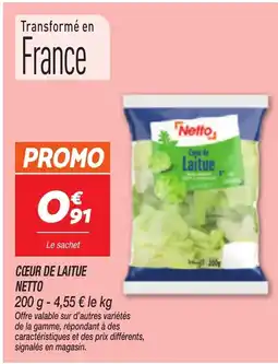 Netto NETTO Cœur de laitue offre
