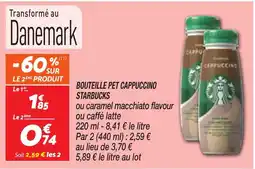 Netto STARBUCKS Bouteille pet cappuccino offre
