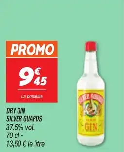 Netto Dry gin silver guards offre