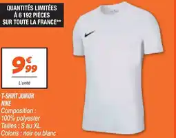 Netto NIKE T-shirt junior offre