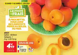 Netto Abricot offre
