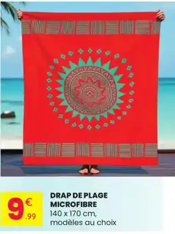 Stokomani Drap de plage microfibre offre