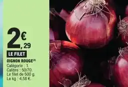 E.Leclerc Oignon rouge offre
