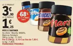 E.Leclerc Bounty - pâte à tartiner offre