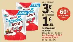E.Leclerc Kinder - schoko-bons offre