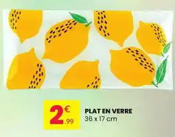 Stokomani Plat en verre offre