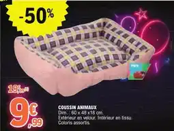 E.Leclerc Dim - coussin animaux offre