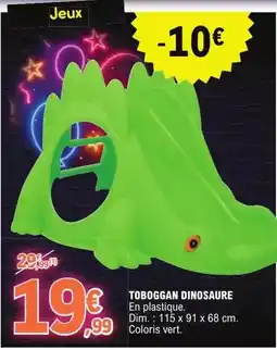 E.Leclerc Dim - toboggan dinosaure offre