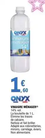 E.Leclerc Vinaigre ménager offre
