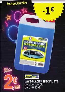 E.Leclerc Lave-glace spécial ete offre
