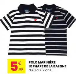 Stokomani Polo marinière le phare de la baleine offre