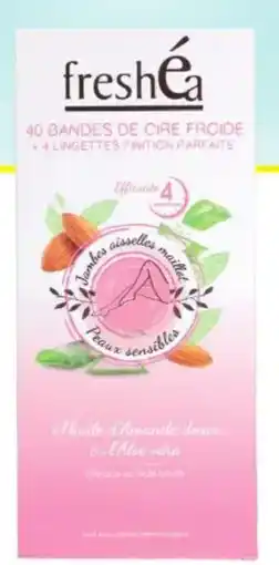 Stokomani FRESHEA 40 bandes de cire jambes/aisselles offre