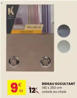 Stokomani Rideau occultant offre