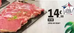 E.Leclerc Côtes de veau offre