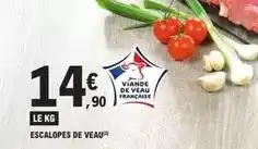 E.Leclerc Escalopes de veau offre