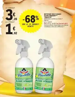 E.Leclerc Paulette - nettoyant multiusages offre