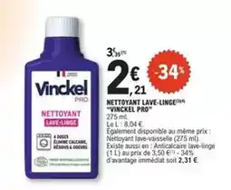 E.Leclerc Nettoyant lave-linge offre