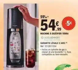 E.Leclerc Sodastream - machine a gazéifier terra offre