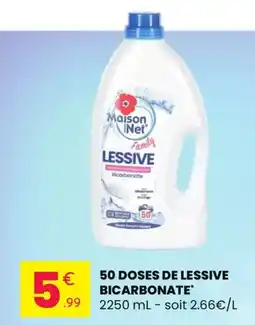 Stokomani 50 doses de lessive bicarbonate offre