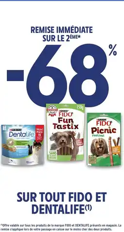 Intermarché PURINA Sur tout fido dentalife offre