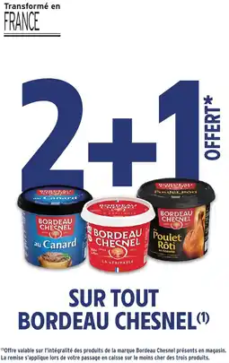 Intermarché BORDEAU CHESNEL Sur tout offre