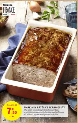 Intermarché Foire aux pâtés et terrines offre