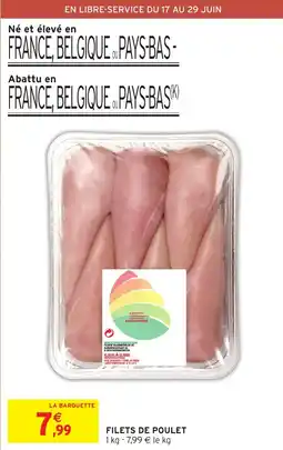 Intermarché Filets de poulet offre