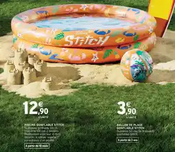 Intermarché Piscine gonflable stitch offre